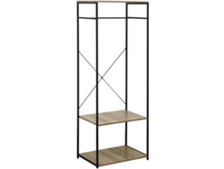 Perchero 7H SEVEN HOUSE Oinu Beis (Madera, Acero - 60x40x167 cm)