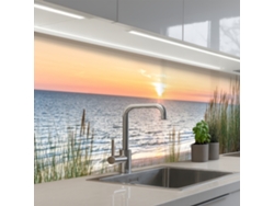Salpicaderos De Cocina Sol - Naturaleza - Playa 500x60 Cm