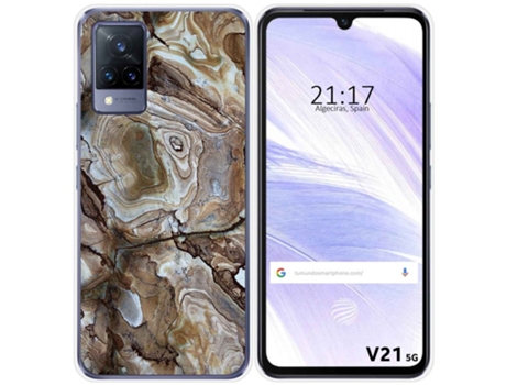 Carcasa Vivo V21 5G TUMUNDOSMARTPHONE Dibujos Multicolor