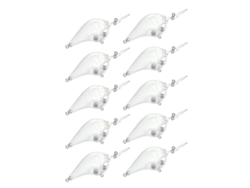 Mali 10 Peças Isca de Pesca Crankbait Dura em Branco para Diy Acessório de Pesca