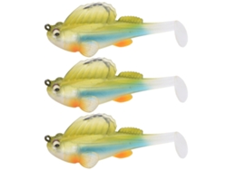 2026rebe-conjunto De 3 Señuelos Artificiales Fat Head Swimbaits Para Pesca, Accesorios De Pesca 005