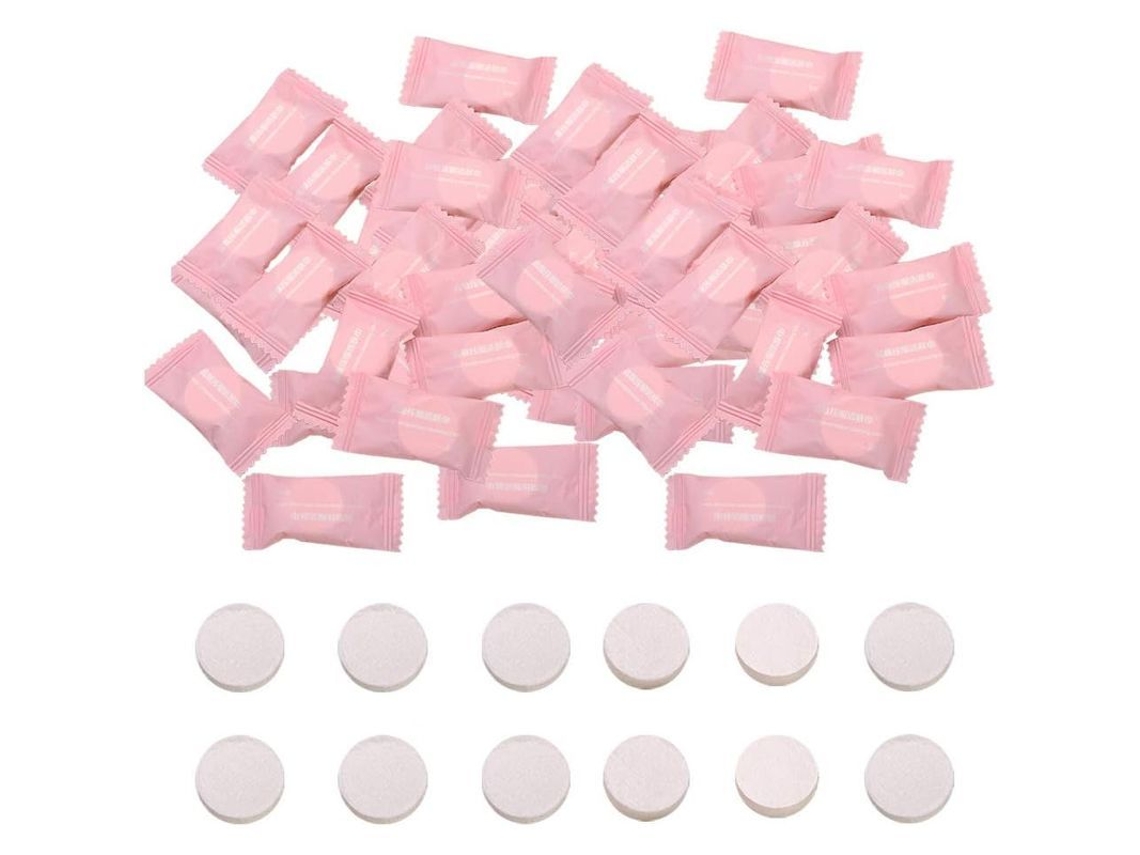 2026-toalla Comprimida Portátil, Toallitas De Algodón Desechables Mini Biodegradables Absorbentes, 100 Piezas