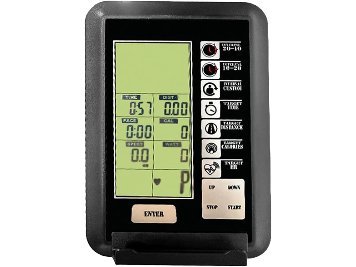 Monitor De Bicicleta Estática, Ordenador De A Bordo, Velocímetro Y Odómetro Para Visualización De Datos.
