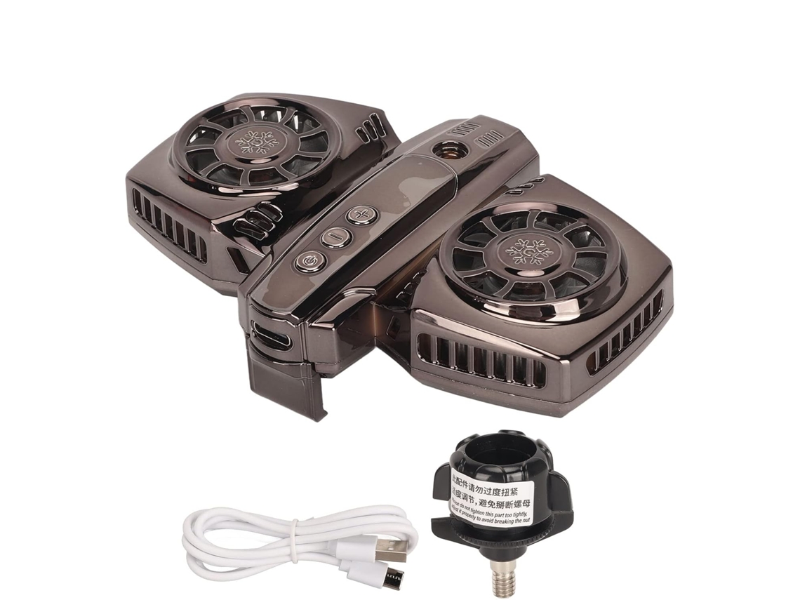 Radiador Para Teléfono Móvil, Ventilador De Refrigeración De Semiconductor De Doble Núcleo