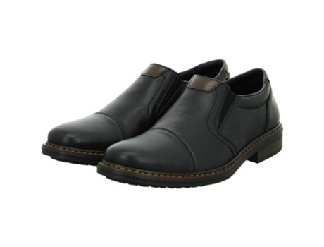 Zapatillas RIEKER Cuero Hombre (44.0 eu - Negro)