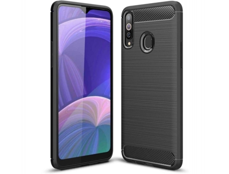 Carcasa Samsung Galaxy A20s TUMUNDOSMARTPHONE Carbon Negro
