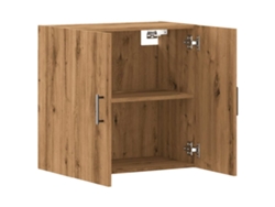 Maison Exclusive - Armario De Pared Madera De Ingeniería Roble Artisan 60x31x60 Cm