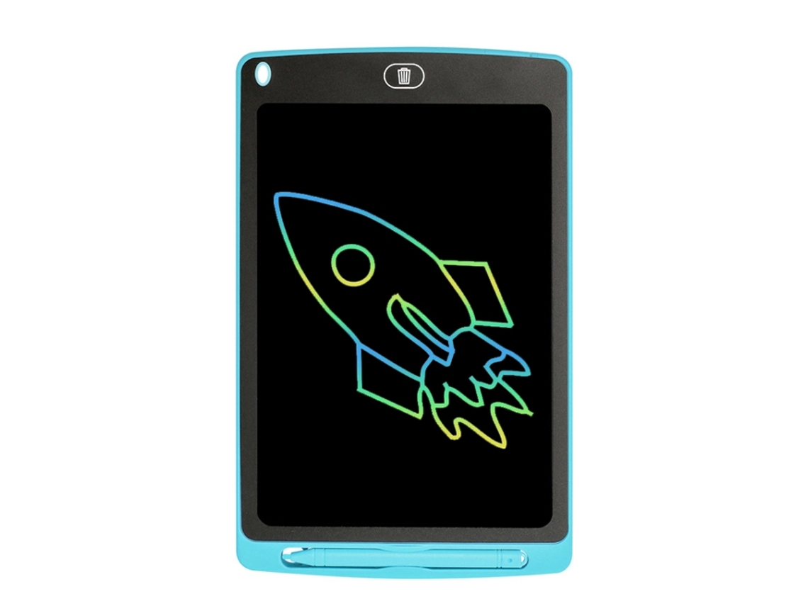 Tableta De Escritura Lcd/tableta De Dibujo Para Niños (azul Claro), Tamaño: 10 Pulgadas, Color