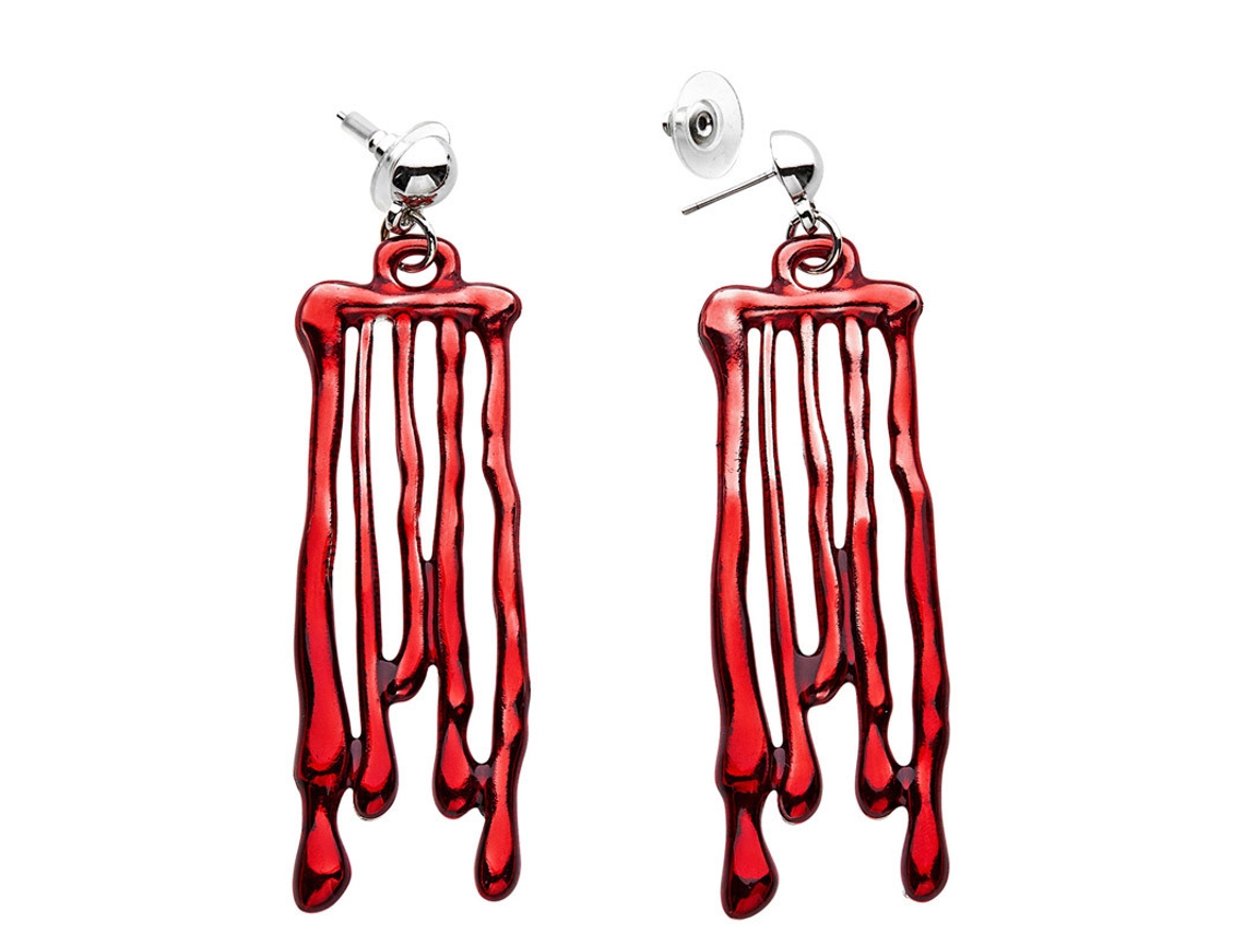 Pendientes WIDMANN sangre de Halloween