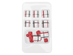 24pcs Unhas Falsas De Pé Com Cobertura Total Para Mulheres E Meninas Verão Unhas Artificiais J76
