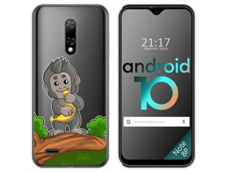 Carcasa Ulefone Armor Note 8P TUMUNDOSMARTPHONE Dibujos Transparente Multicolor