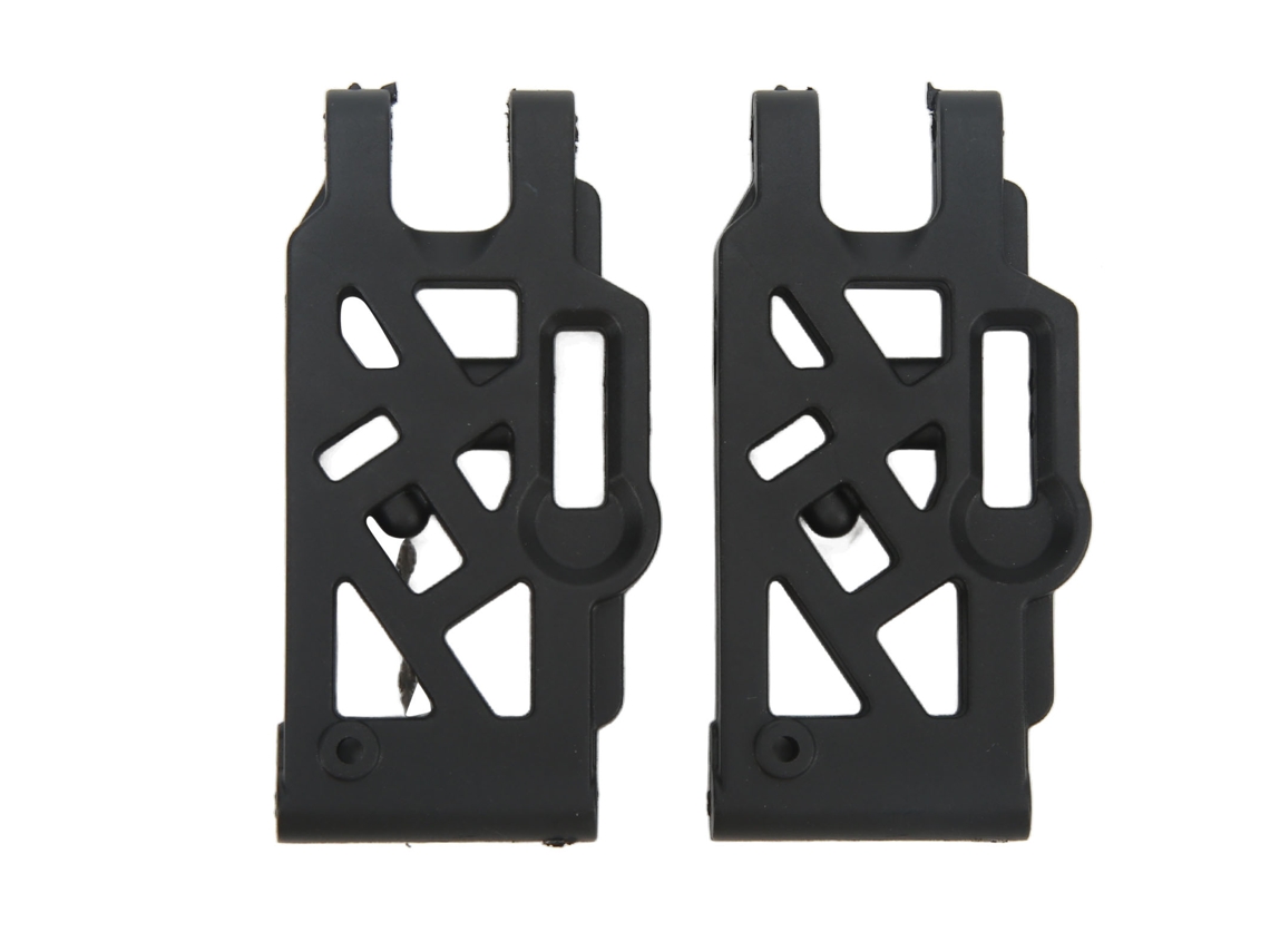 2 piezas de brazo oscilante de suspensión trasera de plástico para coche RC Bonzai Jubatus 1/14