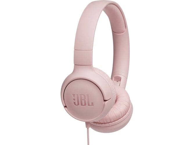 Auriculares con Cable JBL Tune 500 (On Ear - Micrófono - Rosa)