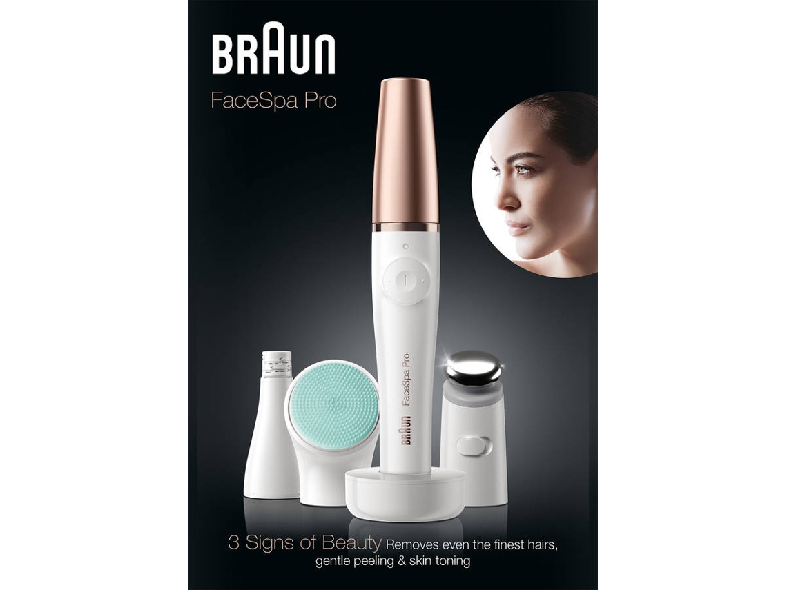 Depiladora BRAUN SPA 913 (Arranque - Rostro - Recargable)