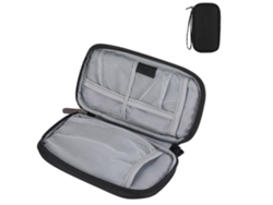 Bolsa De Almacenamiento Para Power Bank Oxford Anti-rasguño Organizador De Accesorios Digitales Negro