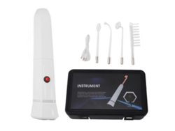 Máquina De Varinha Facial De Alta Frequência Recarregável Com 4 Tubos