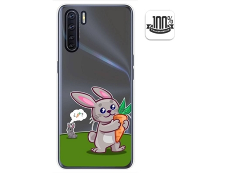 Carcasa Oppo A91 TUMUNDOSMARTPHONE Conejo Multicolor