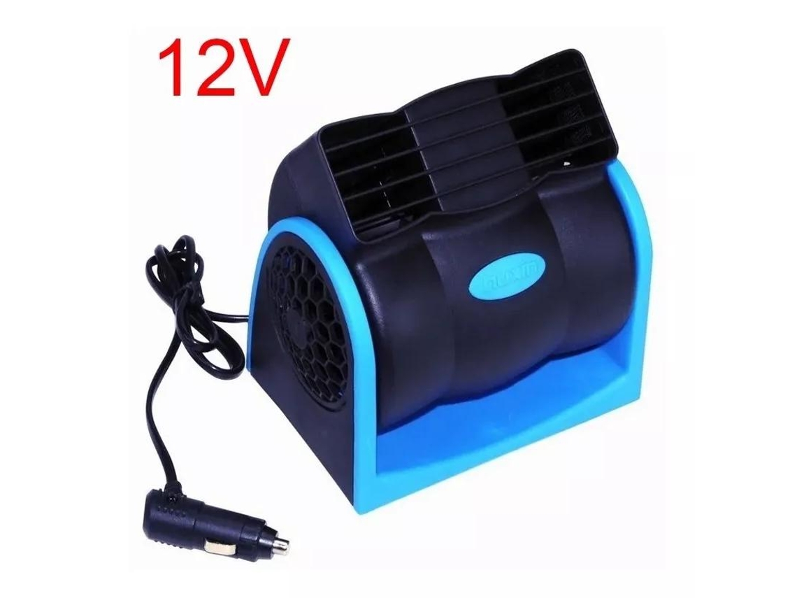 Ventilador De Aire Acondicionado Para Coche Turboalimentado, 12 V O 24 V, Azul -12 V