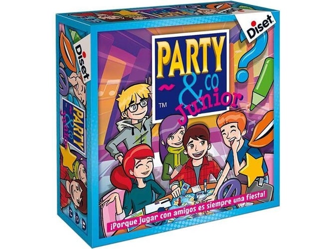 Juego de Mesa DISET Party & Co: Junior (Edad Mínima: 8)