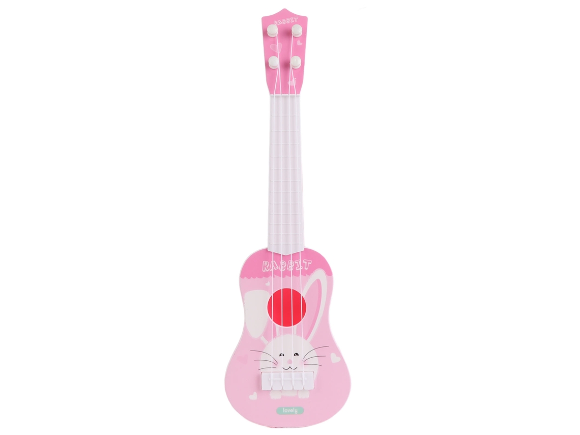 Guitarra de juguete musical para niños con apariencia realista, sonido nítido y forma hermosa, juguete musical educativo para la educación infantil temprana.
