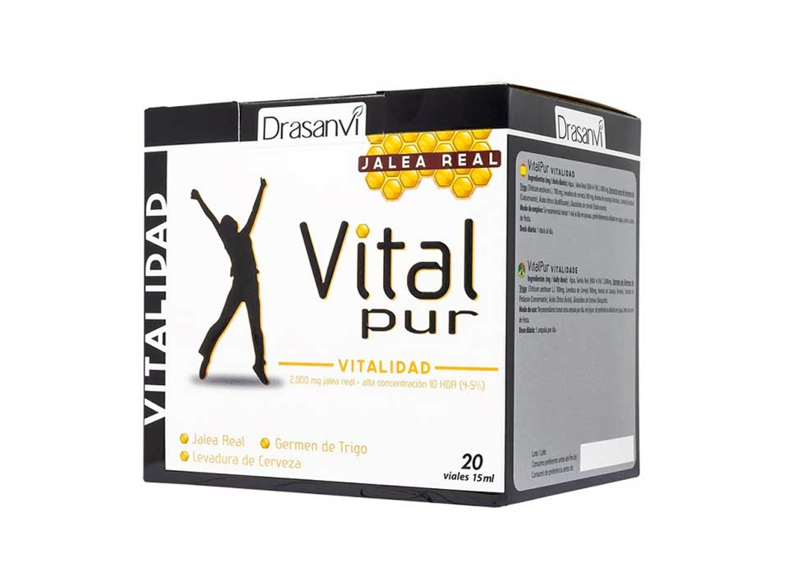 Complemento Alimentar DRASANVI Vital Pur Vitalidad (20 frascos de 15ml)