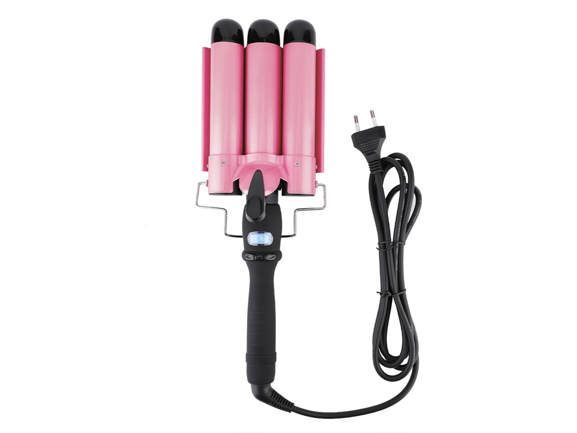 Omni-28mm Digital Ceramic 3-barrels Cabelo Curling Wand