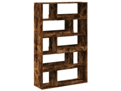 Maison Exclusive - Estantería Madera De Ingeniería Roble Ahumado 100x33x156,5 Cm