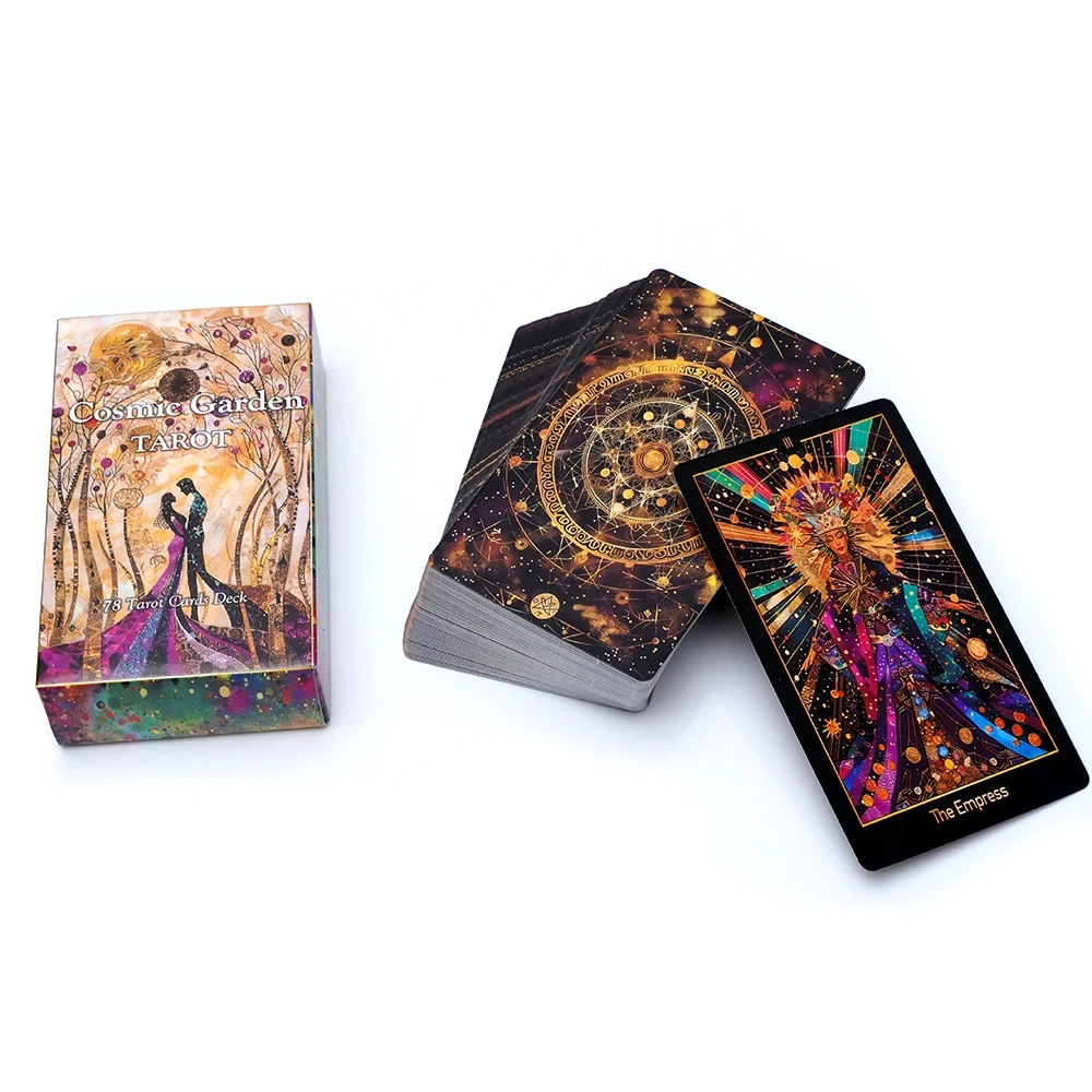 Tarot Jardín Cósmico, Una Baraja De Tarot Única Con 78 Cartas.