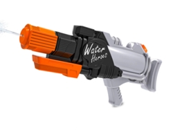 Pistola de agua de 1850 ml modelo Oscar negro plata Techkidz