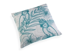 Almohada Decorativa VERSA (Azul - Poliéster - 45 x 45 cm)