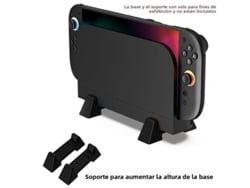 Soporte De Pared Ns2 Para Consolas - Base Grande De Aleación Con Asa De Almacenamiento