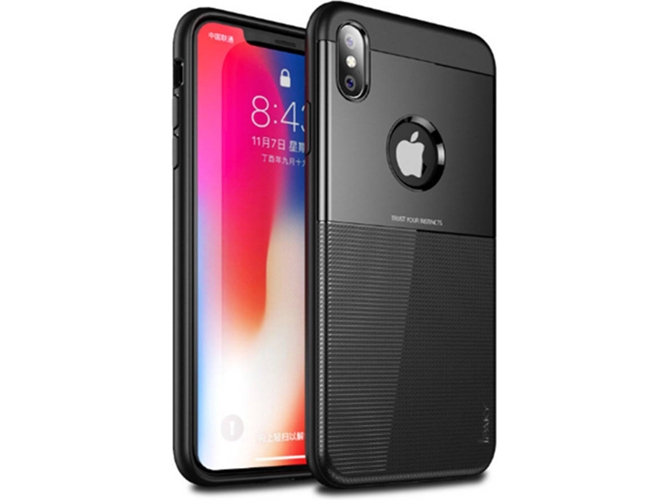 Funda iPhone XR WJS Protection Armor Negro
