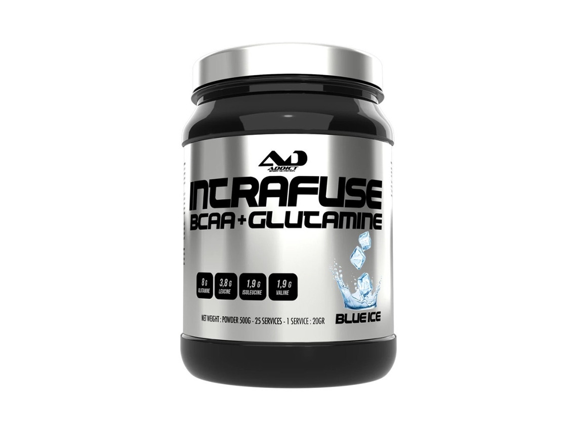 Glutamina BCAA Intrafuse Addict Sports Nutrition (500 g)