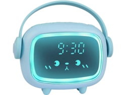 Reloj despertador digital infantil para niñas y niños, reloj despertador digital con ángel, reloj despertador con reloj. GOKOCO
