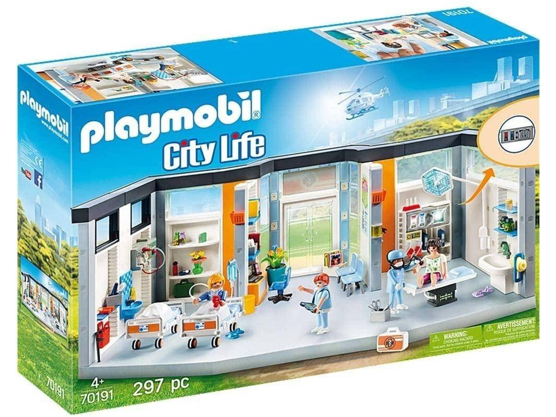 PLAYMOBIL PLAYMOBIL 70191 Planta De Hospital Edad M nima 4 A os