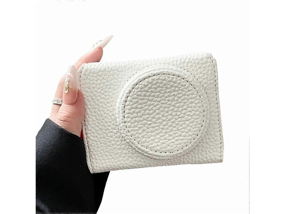 Estuche de cuero compatible con Sony Zv 1f / Zv 1 Mark II con acceso a la batería y cubierta protectora para la cámara Facpoet