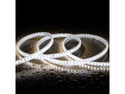 Tira LED 220V SMD2835 120LED/m Blanco Frío IP65 Ancho 12mm Corte 100cm LEDKIA