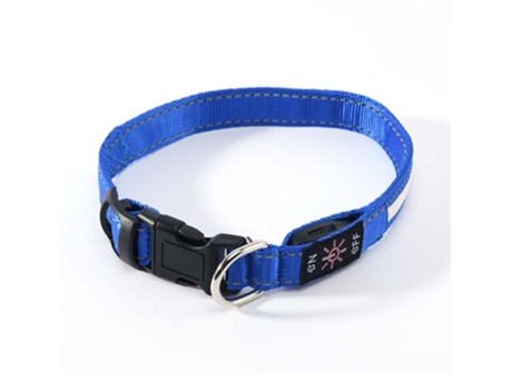 Lámpara de collar de perro emisor de luz ajustable impermeable recargable por USB Lámpara de collar de perro emisor de luz