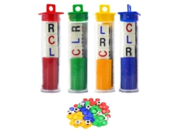 2026-juego De Dados Lcr Con Fichas De Materiales De Alta Calidad Para Hogar Axh 16mm