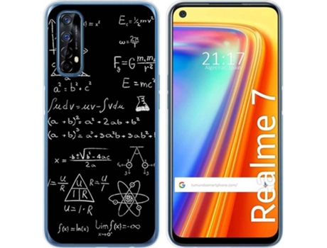 Carcasa Realme 7 TUMUNDOSMARTPHONE Formulas Multicolor