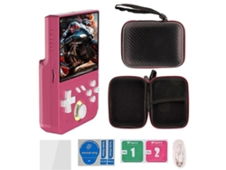 Miniconsola GOKOCO R36 con 128 GB, pantalla IPS de 3,5'' y 2,4G, estilo retro portátil.
