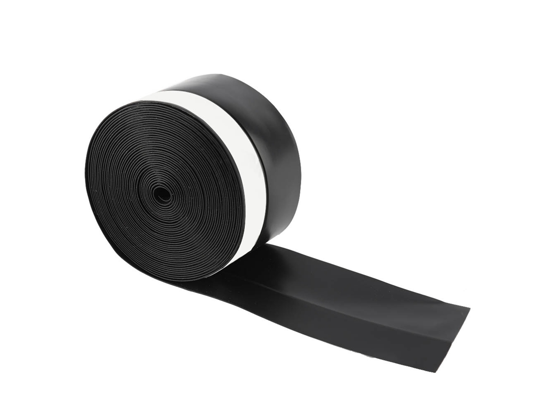 Cinta De Sellado Autoadhesiva Para Puertas Y Ventanas, 5 M, 45 Mm, Negra, Antiviento, Antipolvo E Insectos.