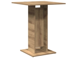 Mesa Bistro de Madera de Roble Artesanal (60x60x75 cm) EXCLUSIVA MAISON