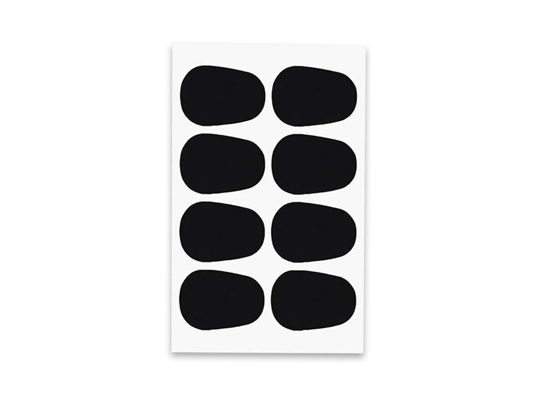 Soplador De Goma Mediano Para Saxofón, 8 Piezas, Adhesivo, Para Saxofón Alto/medio, Clarinete, 0,5 Mm*
