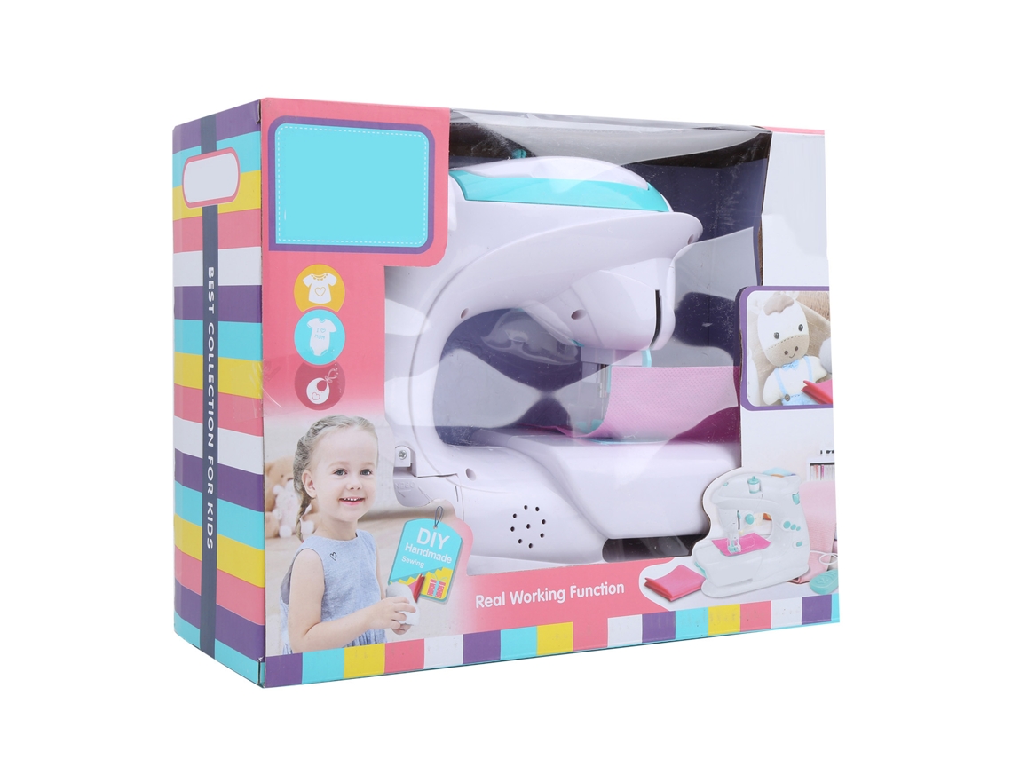 Máquina De Coser Eléctrica Mini Jjt7921 Con Luz Y Sonido Juguete Para Niñas Maquina De Coser Infantil