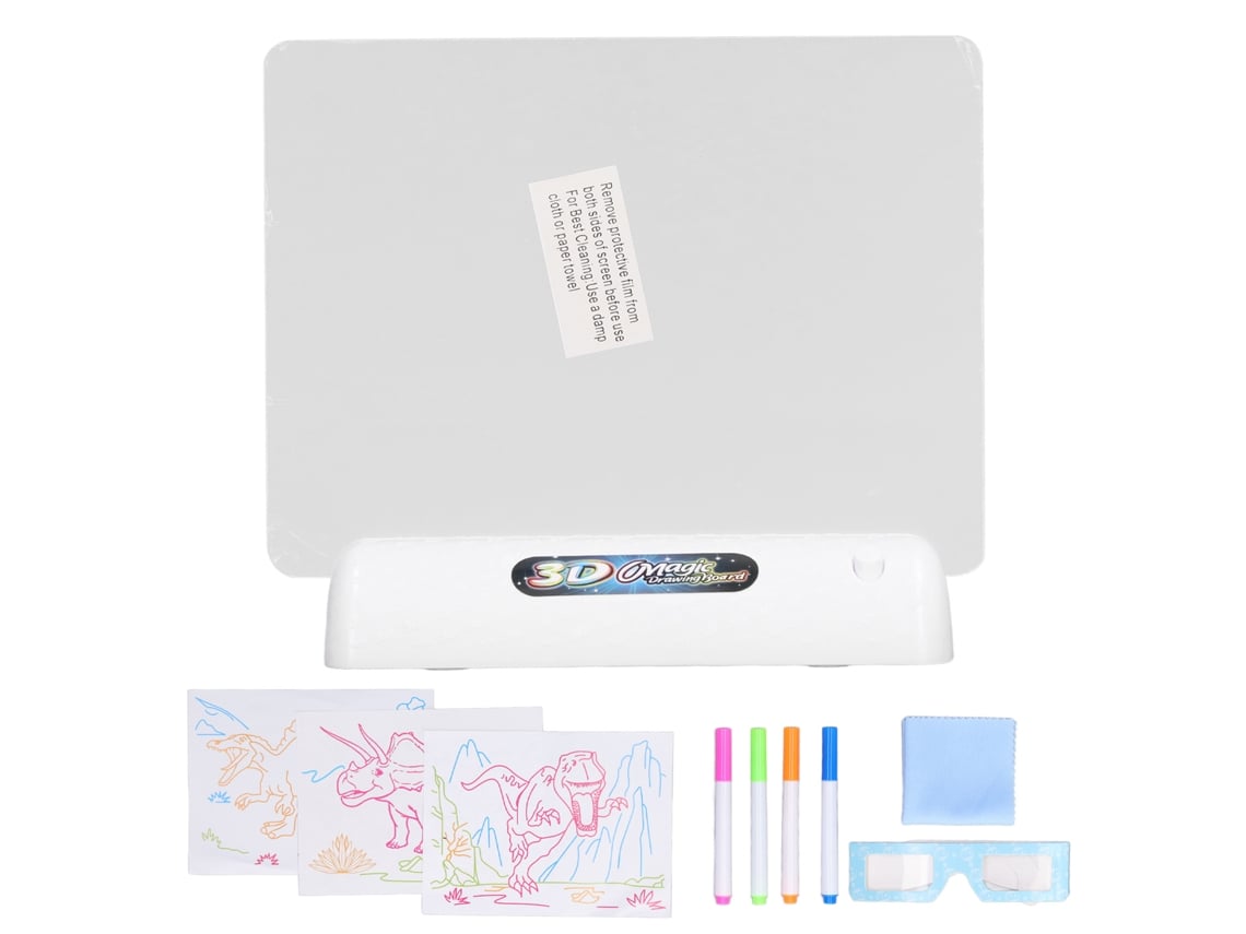 Ats-tablero De Luz Ultimate Diy 3d Luminoso Para Dibujar Y Doodle De Dinosaurio Para Niños Y Niñas