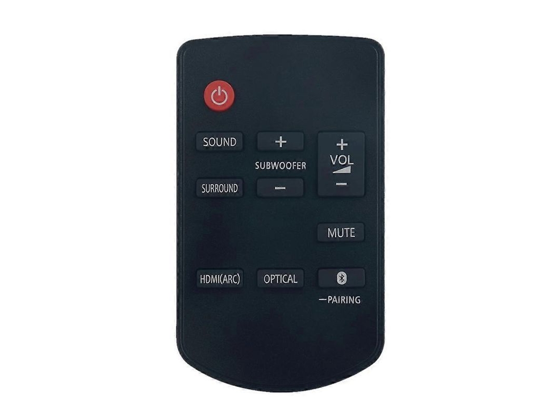Control Remoto N2qayc000115 Para Sistema De Cine En Casa Su-htb488 Sc-htb688eb-k Sc-htb688egs Barra De Sonido Tv Negro