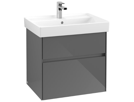 Villeroy &amp Boch Collaro tocador con iluminación 604x546x444 mm 2 cajones C009B0