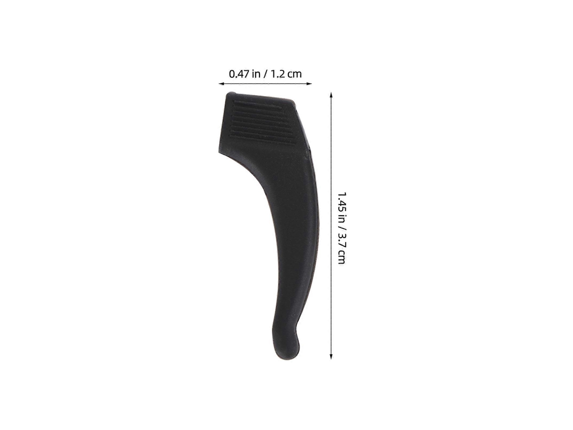 Anclaje para gafas, soportes antideslizantes para gafas, ganchos de silicona para las orejas, piezas para gafas de escalada M 10 pares Rosewell
