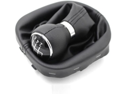 Pomo De Palanca Cambios Cuero Para Automóvil 5 Y 6 Velocidades Con Funda Caddy Ii 2 Mk2 2004-2009 (6